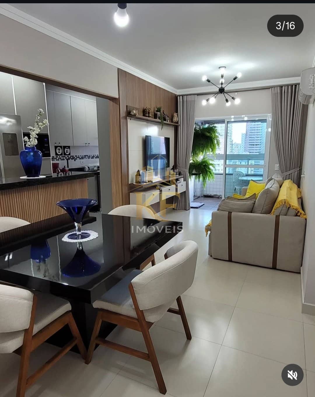 Apartamento a venda na Vila Caiçara em Praia Grande SP